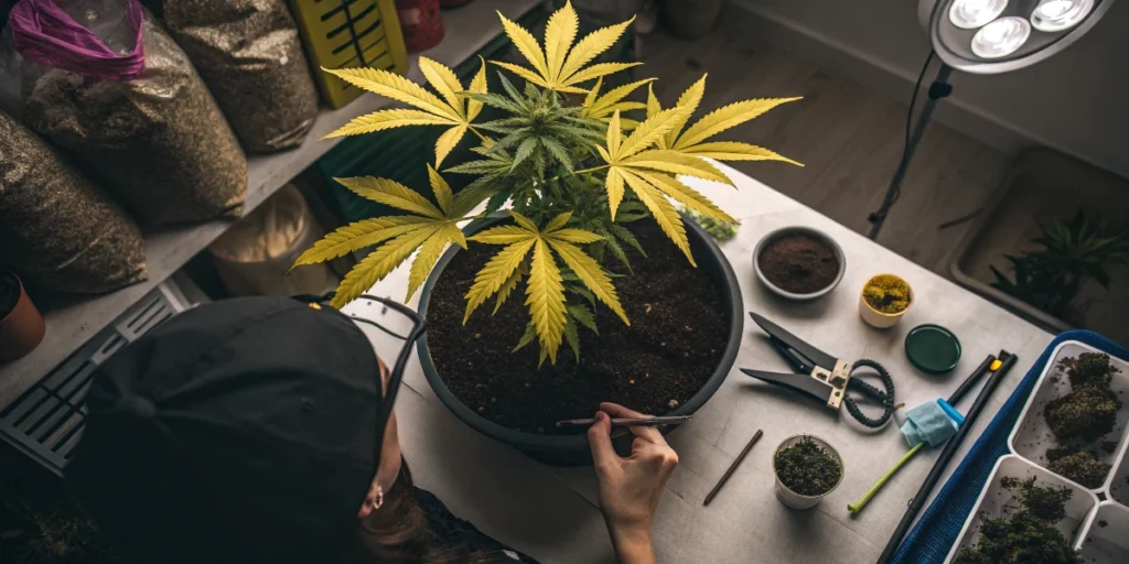 Complete Guide: How to Diagnose Yellowing Cannabis Leaves Effortlessly
