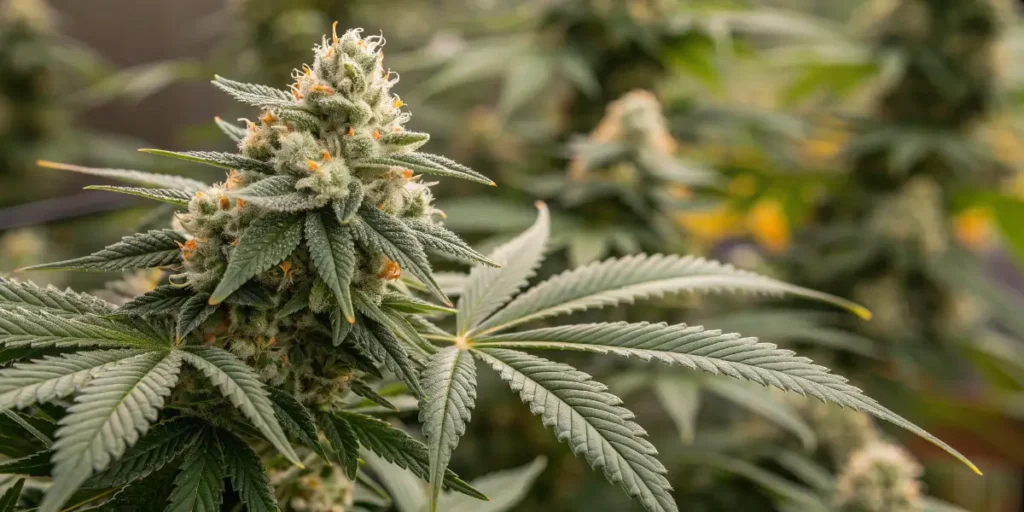 Permanent Marker cannabis plant with dense resinous buds