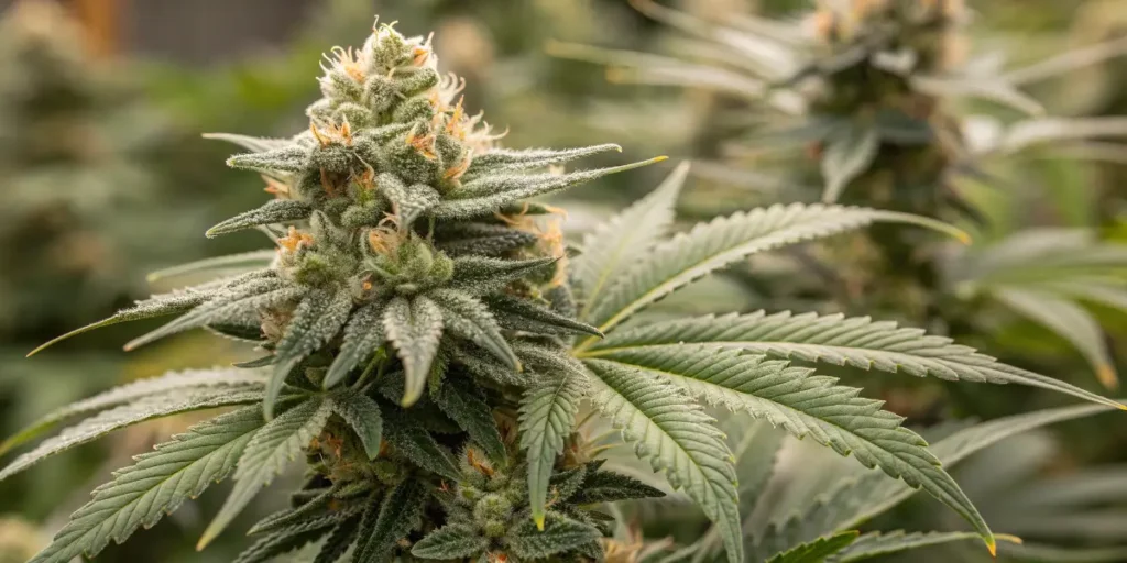 Permanent Marker cannabis buds with visible trichomes