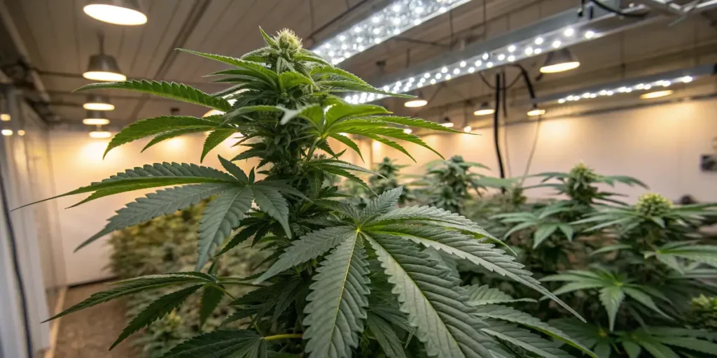 Shiva Skunk Auto cannabis plant vegetative stage