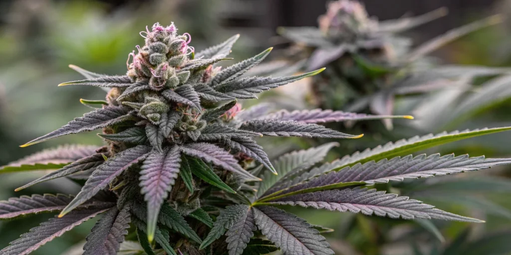 Sugarlato Auto purple phenotype during flowering