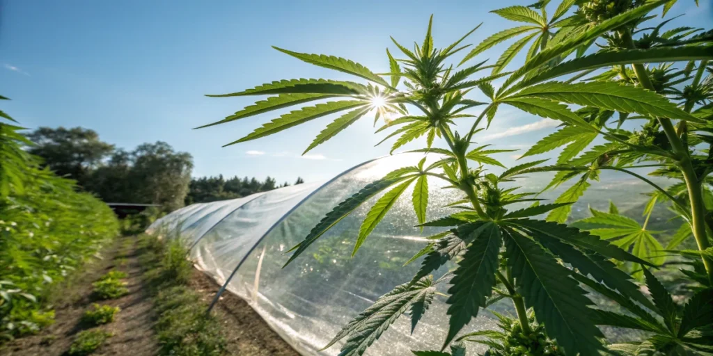 cannabis exposed to sunlight causing THC degradation risk
