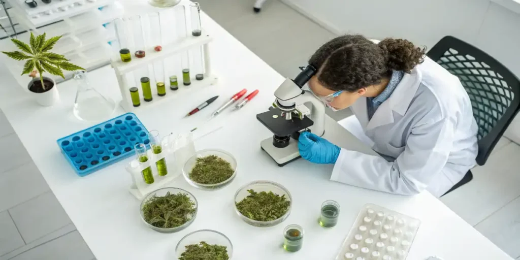 Cannabis field potentially affected by low Brix levels