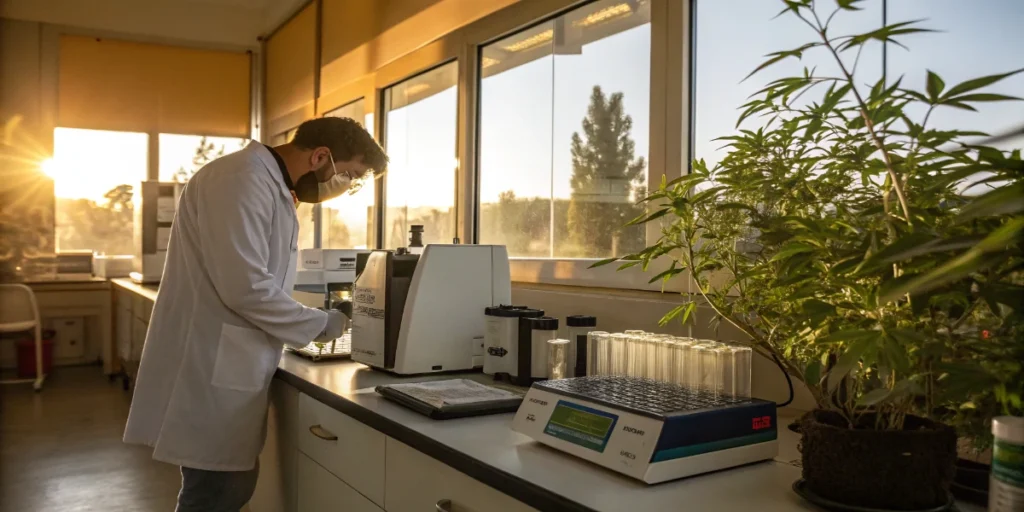 commercial cannabis farm optimized for high brix levels and productivity