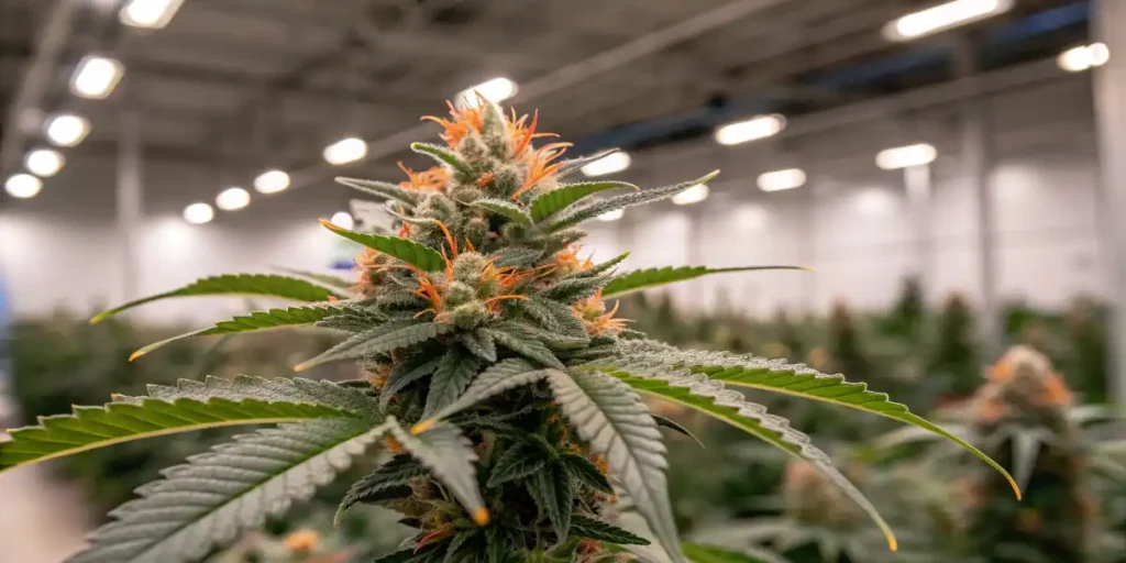 cannabis bud dense trichomes terpene rich high brix