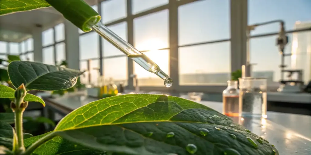 plant sap extraction leaf brix measurement flushing decision
