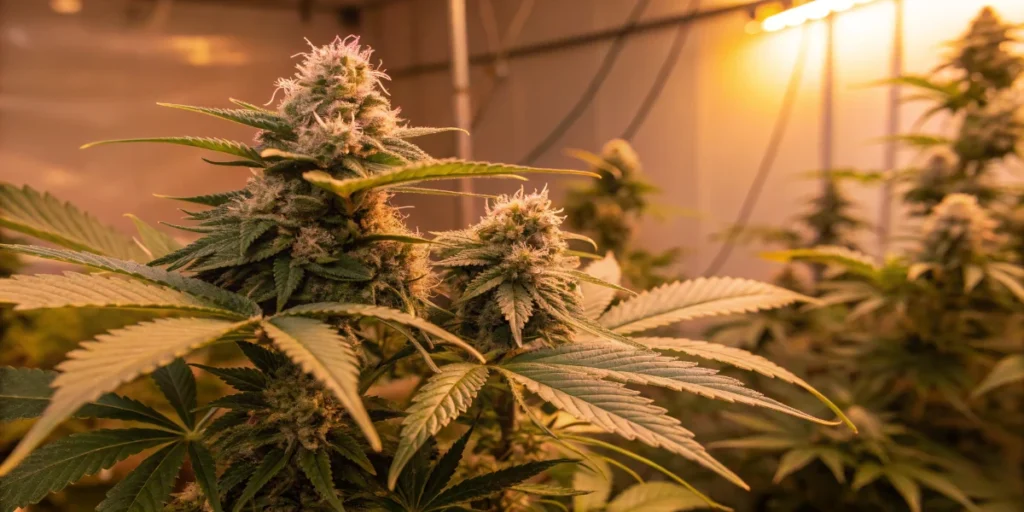 trichome-rich cannabis plant preserved for long-term cannabinoid stability