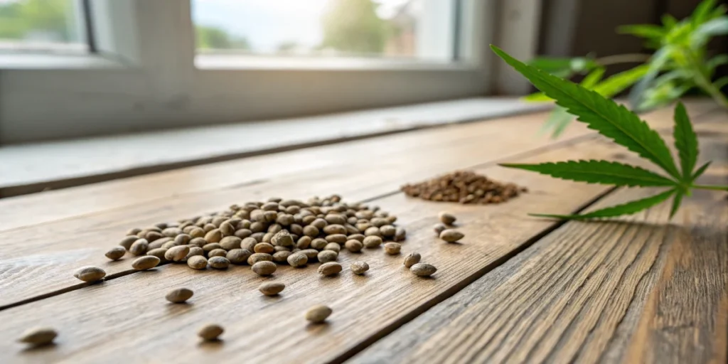 high THC cannabis seeds with genetics for stable cannabinoid potency